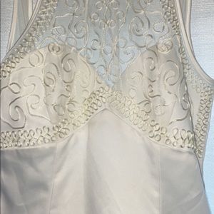 Linda Bernell white formal gown size 10